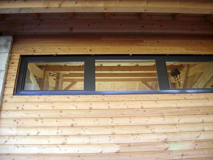 Sublet pose de fenêtres en bois alu Valleiry