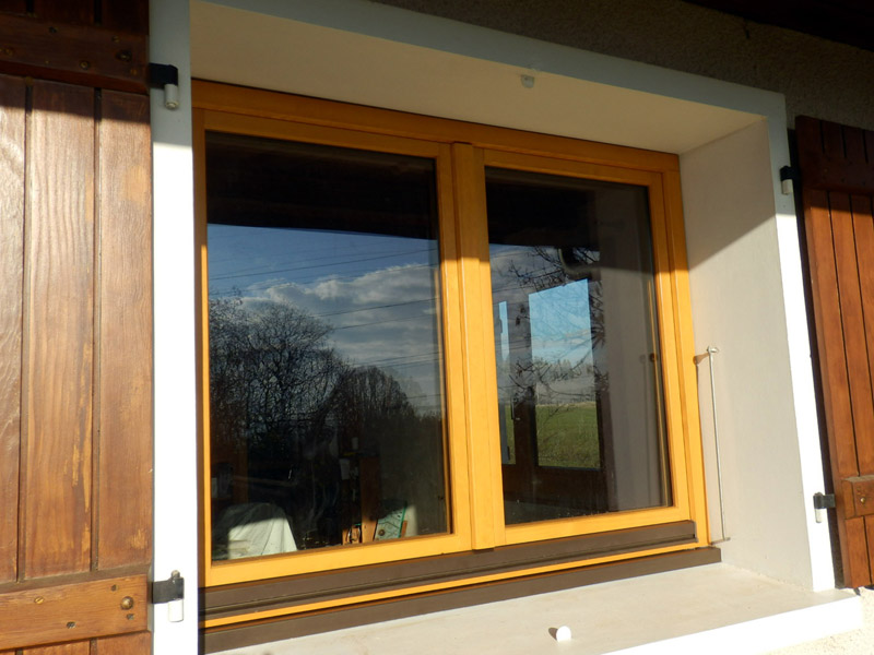 Sublet pose de fenêtres en bois Haute Savoie 74