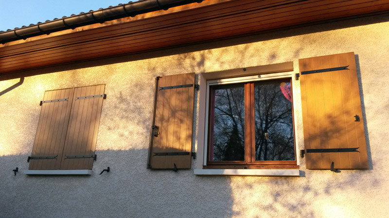 Sublet vente de volets battants Valleiry